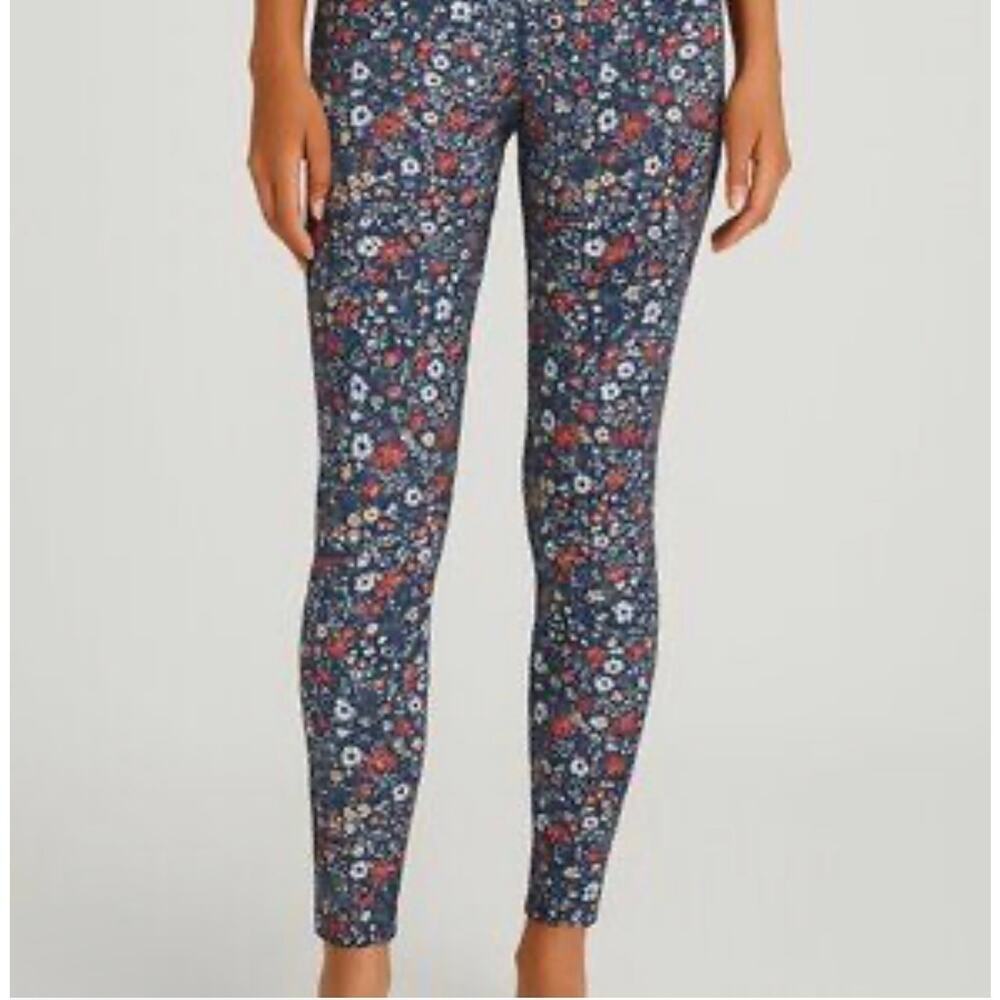 SummerSalt Floral Print Leggings Buttery Soft Women's Size 6 NWOT